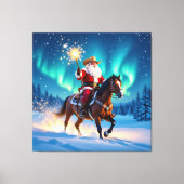 „Weihnachtliche Harmonie“ Leinwanddruck (Vorderseite)