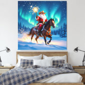 „Weihnachtliche Harmonie“ Leinwanddruck (Insitu (Schlafzimmer))