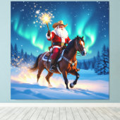 „Weihnachtliche Harmonie“ Leinwanddruck (Insitu (Holzboden))