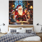 „Weihnachtliche Harmonie“ Leinwanddruck (Insitu (Schlafzimmer))