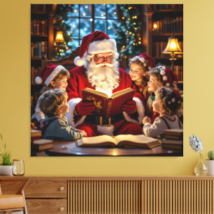 „Weihnachtliche Harmonie“ Leinwanddruck