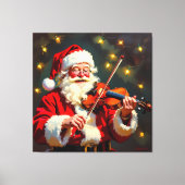 „Weihnachtliche Harmonie“ Leinwanddruck (Vorderseite)