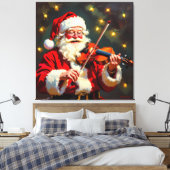 „Weihnachtliche Harmonie“ Leinwanddruck (Insitu (Schlafzimmer))