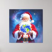 „Weihnachtliche Harmonie“ Leinwanddruck (Vorderseite)