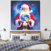 „Weihnachtliche Harmonie“ Leinwanddruck (Insitu (Schlafzimmer))