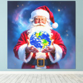 „Weihnachtliche Harmonie“ Leinwanddruck (Insitu (Holzboden))