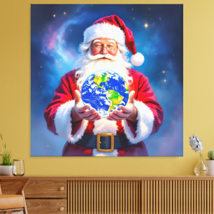 „Weihnachtliche Harmonie“ Leinwanddruck