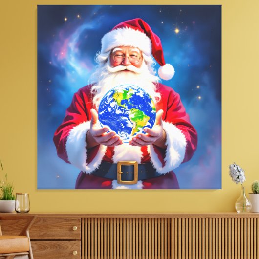 „Weihnachtliche Harmonie“ Leinwanddruck (Insitu (Wohnzimmer))