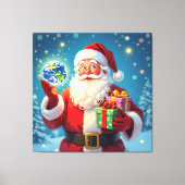 „Weihnachtliche Harmonie“ Leinwanddruck (Vorderseite)