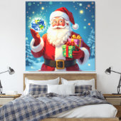 „Weihnachtliche Harmonie“ Leinwanddruck (Insitu (Schlafzimmer))