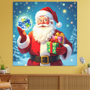 „Weihnachtliche Harmonie“ Leinwanddruck