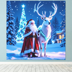 „Weihnachtliche Harmonie“ Leinwanddruck