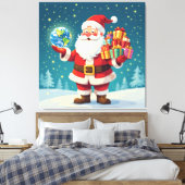 „Weihnachtliche Harmonie“ Leinwanddruck (Insitu (Schlafzimmer))