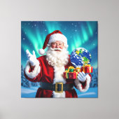 „Weihnachtliche Harmonie“ Leinwanddruck (Vorderseite)