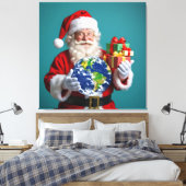 „Weihnachtliche Harmonie“ Leinwanddruck (Insitu (Schlafzimmer))