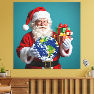 „Weihnachtliche Harmonie“ Leinwanddruck