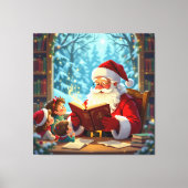 „Weihnachtliche Harmonie“ Leinwanddruck (Vorderseite)