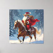 „Weihnachtliche Harmonie“ Leinwanddruck (Vorderseite)