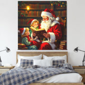 „Weihnachtliche Harmonie“ Leinwanddruck (Insitu (Schlafzimmer))