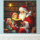 „Weihnachtliche Harmonie“ Leinwanddruck (Insitu (Holzboden))