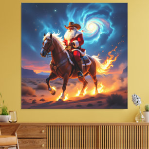 „Weihnachtliche Harmonie“ Leinwanddruck