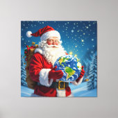 „Weihnachtliche Harmonie“ Leinwanddruck (Vorderseite)