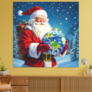 „Weihnachtliche Harmonie“ Leinwanddruck