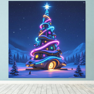 „Weihnachtliche Harmonie“ Leinwanddruck