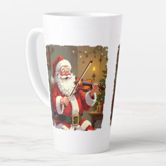 Weihnachtliche Harmonie Milchtasse (Linke Ecke)