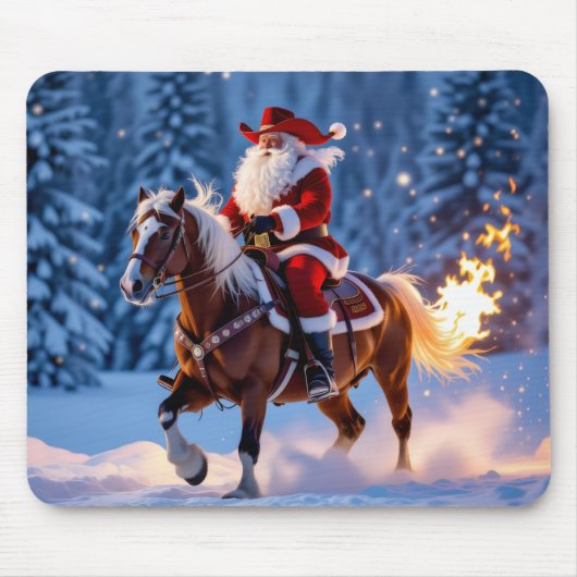 „Weihnachtliche Harmonie“ Mousepad (Vorne)