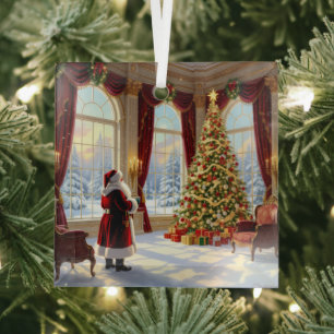 „Weihnachtliche Harmonie“ Ornament Aus Glas