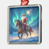 „Weihnachtliche Harmonie“ Ornament Aus Metall (Links)