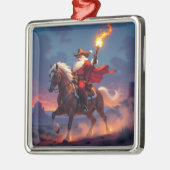 „Weihnachtliche Harmonie“ Ornament Aus Metall (Links)