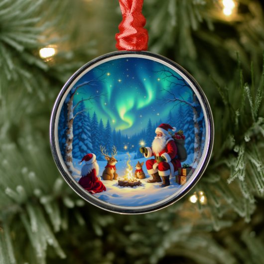 „Weihnachtliche Harmonie“ Ornament Aus Metall (Baum)