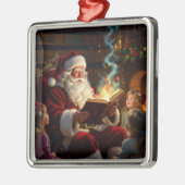 „Weihnachtliche Harmonie“ Ornament Aus Metall (Links)