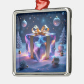 „Weihnachtliche Harmonie“ Ornament Aus Metall (Links)