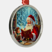 „Weihnachtliche Harmonie“ Ornament Aus Metall (Rechts)