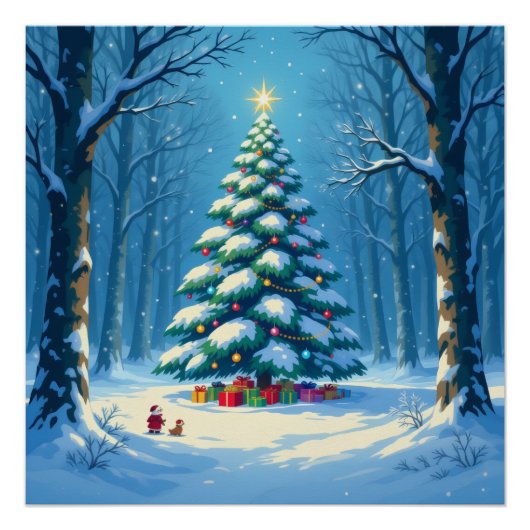 „Weihnachtliche Harmonie“ Poster (Vorderseite)