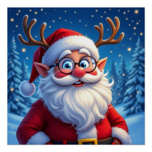 „Weihnachtliche Harmonie“ Poster (Vorderseite)