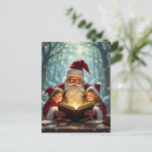 „Weihnachtliche Harmonie“ Postkarte (Stehend Vorderseite)