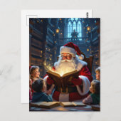 „Weihnachtliche Harmonie“ Postkarte (Vorne/Hinten)