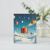 „Weihnachtliche Harmonie“ Postkarte (Stehend Vorderseite)