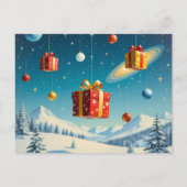 „Weihnachtliche Harmonie“ Postkarte (Rückseite)