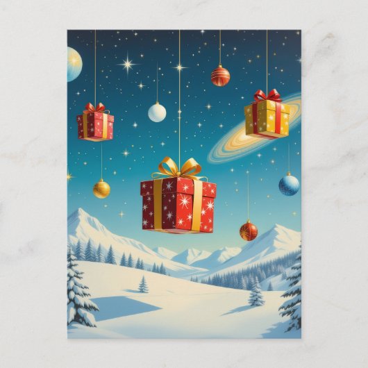 „Weihnachtliche Harmonie“ Postkarte (Vorderseite)