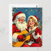 „Weihnachtliche Harmonie“ Postkarte (Vorne/Hinten)