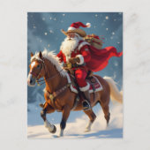 „Weihnachtliche Harmonie“ Postkarte (Vorderseite)