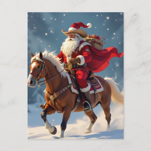 „Weihnachtliche Harmonie“ Postkarte (Vorderseite)