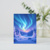 „Weihnachtliche Harmonie“ Postkarte (Stehend Vorderseite)