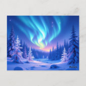 „Weihnachtliche Harmonie“ Postkarte (Rückseite)