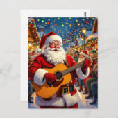 „Weihnachtliche Harmonie“ Postkarte (Vorne/Hinten)